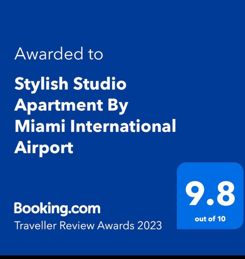 Stylish Studio Apartment By Miami International Airport Exterior foto
